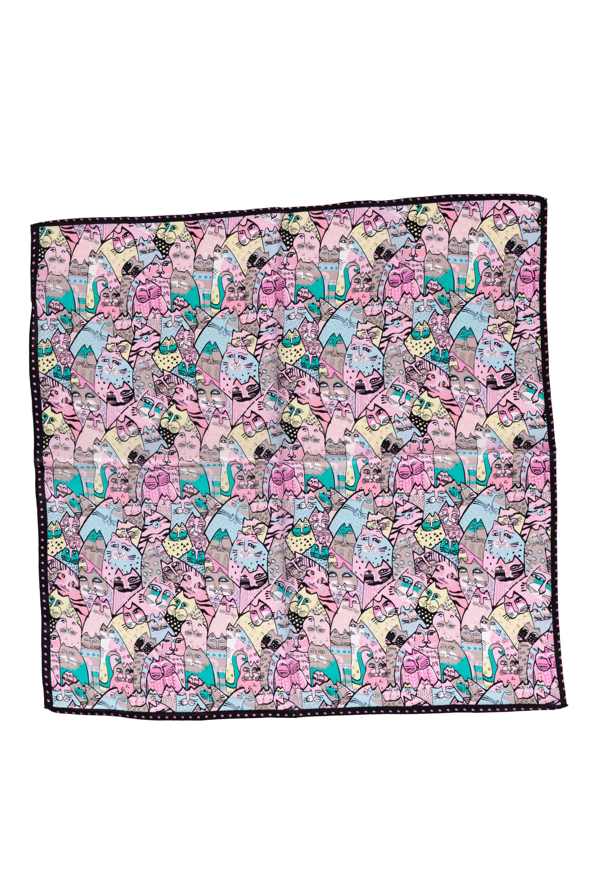 Cromia - 8051978464594 foulard occhi di gatto 50x50 silk