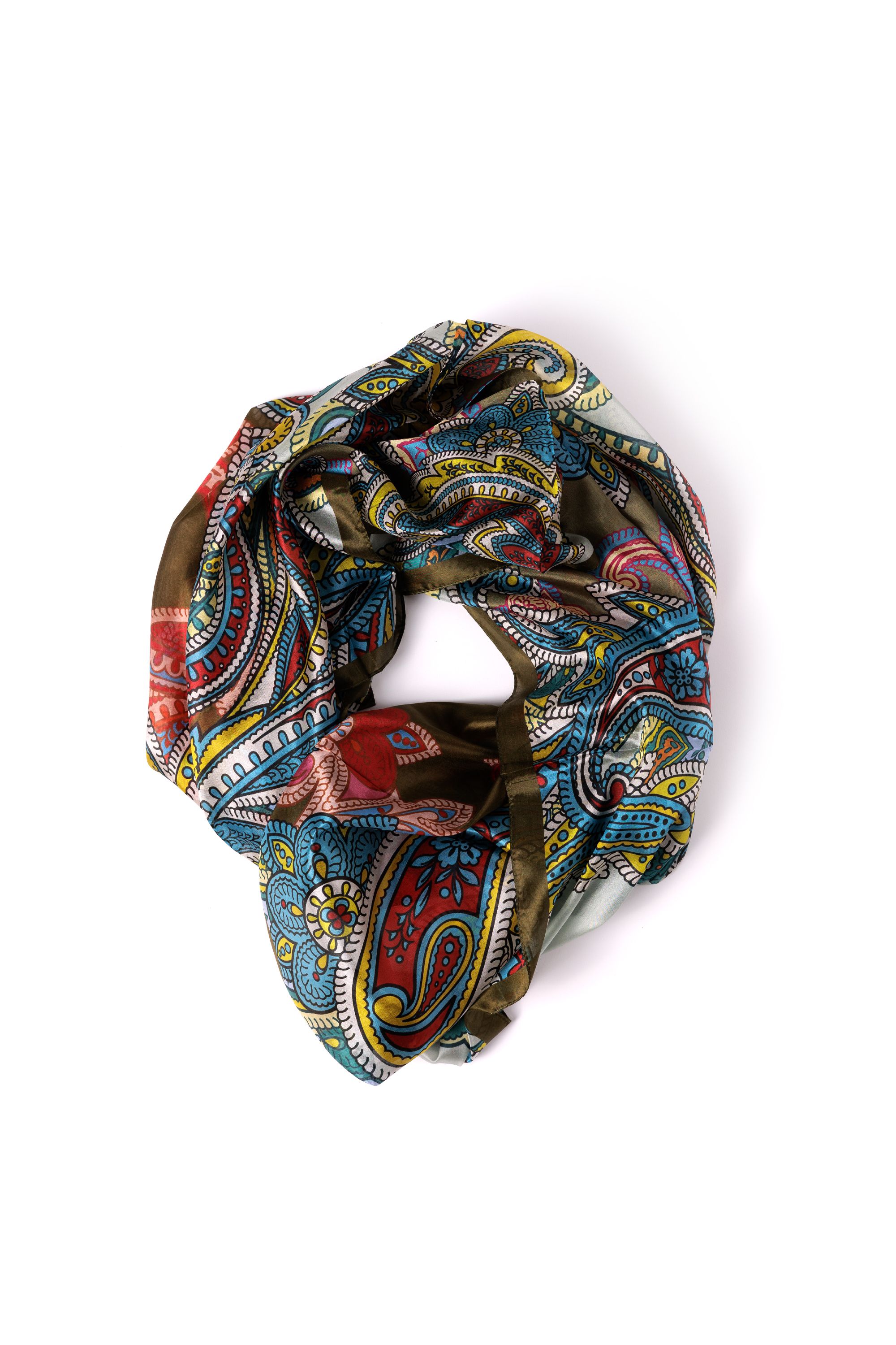 Cromia - 8051978464778 foulard paisley 180x110 silk